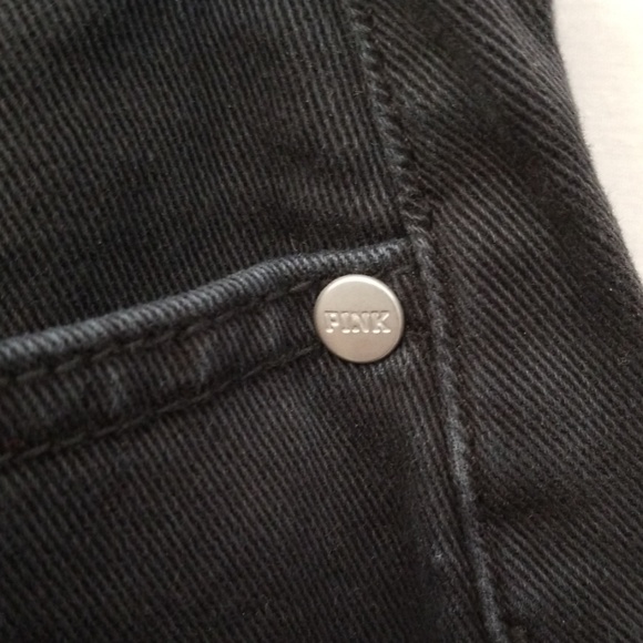 4/$25 Pink Victoria Secret faded/frayed Blk Sz 4 - Picture 4 of 7